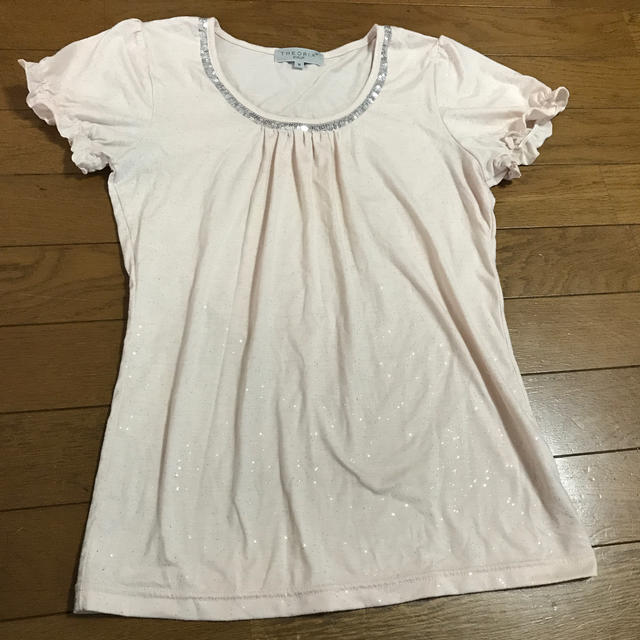 パフスリーブオシャレTシャツ レディースのトップス(Tシャツ(半袖/袖なし))の商品写真