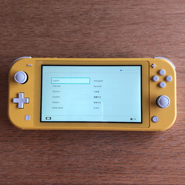 Nintendo Switch Lite イエロー　美品