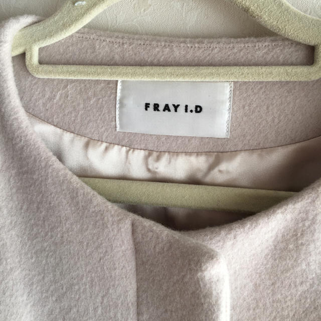 FRAY I.D(フレイアイディー)のフォックスファー♡カシミヤ混コート レディースのジャケット/アウター(毛皮/ファーコート)の商品写真