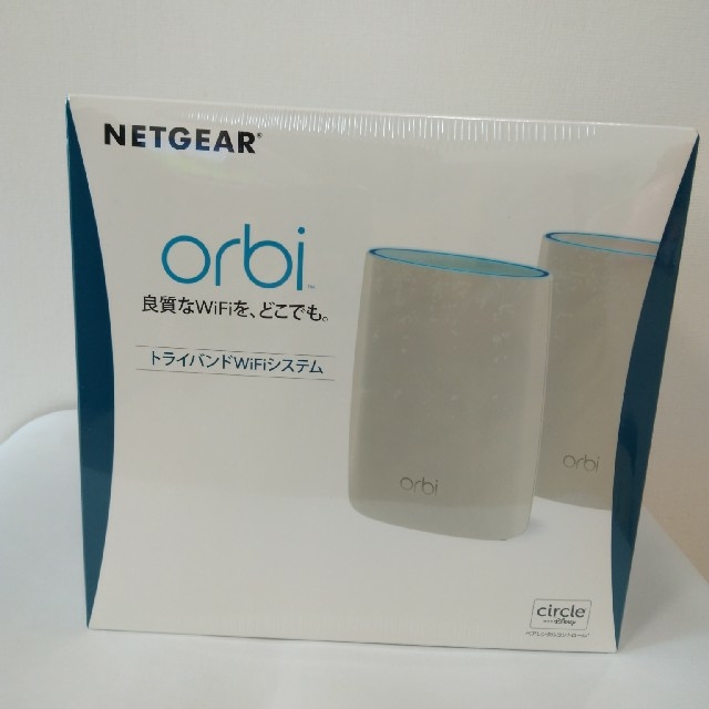 PC/タブレットNETGEAR Orbi　RBK50 ルーター＋サテライトセット