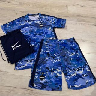 エフシーアールビー(F.C.R.B.)のNIKE x ブリストル 上下セットアップ迷彩(Tシャツ/カットソー(半袖/袖なし))