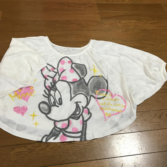 Disney(ディズニー)のオシャレTシャツ キッズ/ベビー/マタニティのキッズ服女の子用(90cm~)(Tシャツ/カットソー)の商品写真