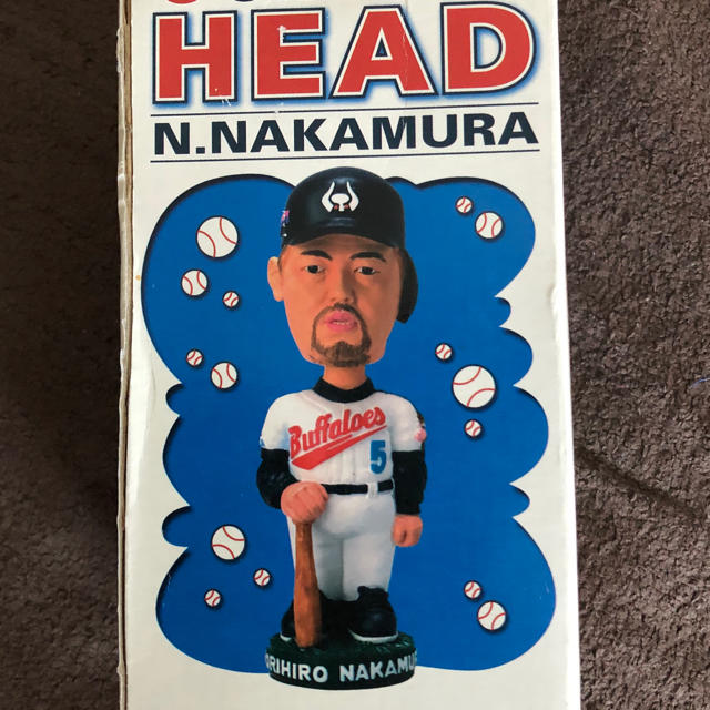 BOBBLE HEAD N.NAKAMURA スポーツ/アウトドアの野球(記念品/関連グッズ)の商品写真