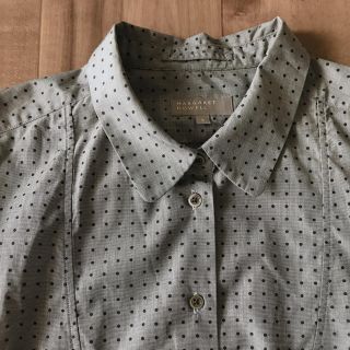 MARGARET HOWELL - マーガレットハウエル ドットブラウスの通販 by