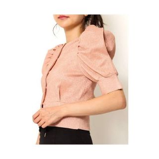 スナイデル(SNIDEL)のスナイデル♡美品♡19SS♡パフスリーブカーディガン(カーディガン)