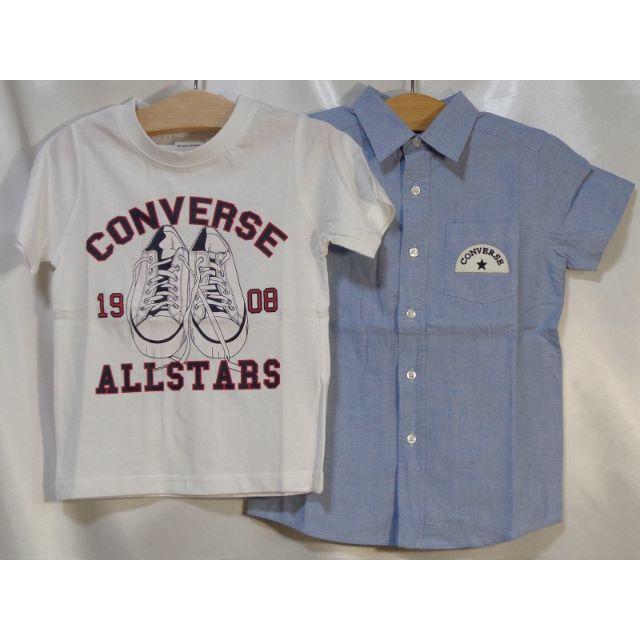 CONVERSE(コンバース)の＜R1916＞(110~130cm)★CONVERSE★Ｔ＆シャツ☆2点セット キッズ/ベビー/マタニティのキッズ服男の子用(90cm~)(Tシャツ/カットソー)の商品写真