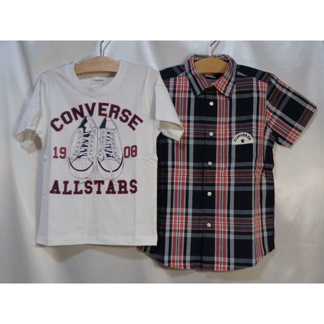 CONVERSE(コンバース)の＜R1916＞(110~130cm)★CONVERSE★Ｔ＆シャツ☆2点セット キッズ/ベビー/マタニティのキッズ服男の子用(90cm~)(Tシャツ/カットソー)の商品写真