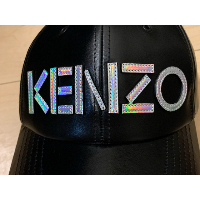 KENZO/ケンゾー ロゴキャップ 牛革