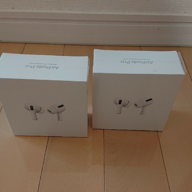 オーディオ機器Apple AIRPODS MWP22J/A エアポッズ プロ 2個セット