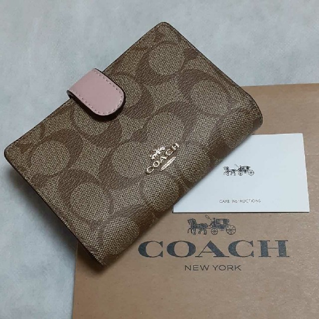 【新品】コーチ COACH 二つ折り財布  F23553