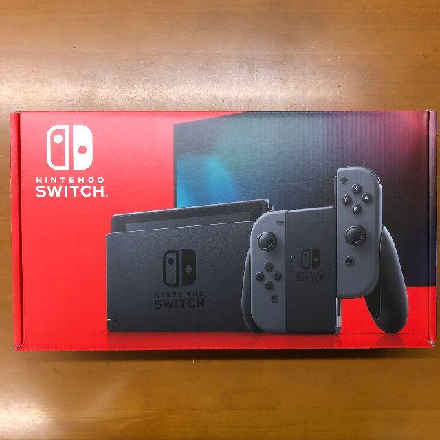 グレー状態Nintendo Switch 本体 新型 グレー Joy-Con(L)/(R)