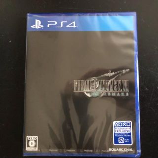 新品未開封 ファイナルファンタジーVII リメイク PS4