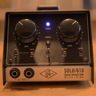 UNIVERSAL AUDIO SOLO/610 DI マイクプリ (その他)