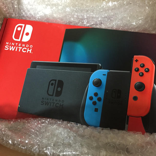 任天堂Switch本体/ネオンブルーレッド《24時間以内発送》 任天堂Switch本体/ネオンブルーレッド《24時間以内発送》