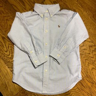 ラルフローレン(Ralph Lauren)のラルフローレン　ストライプシャツ　4T(ブラウス)