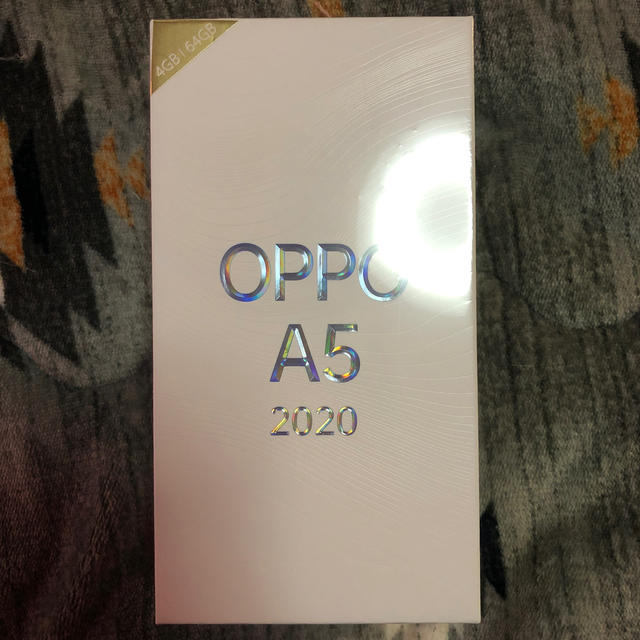 oppo A5 2020 64GB 新品未開封品　ブルー