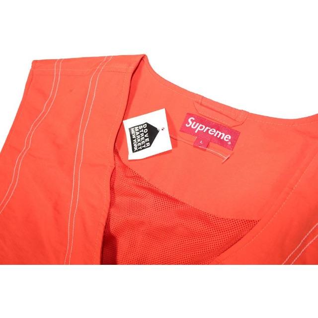 Supreme(シュプリーム)のSUPREME NYLON CARGO VEST DARK ORANGE メンズのトップス(ベスト)の商品写真