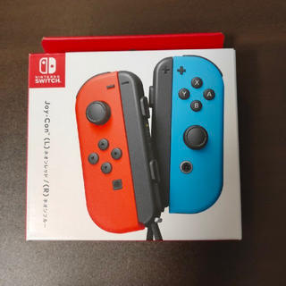 ニンテンドースイッチ(Nintendo Switch)のNintendo Switch ジョイコン  ネオンブルー ネオンレッド(その他)