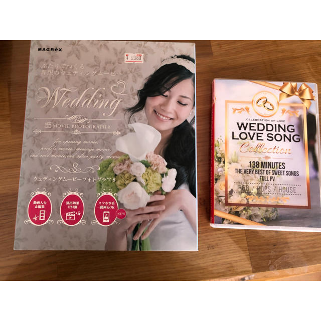 結婚式　ウエディングムービー　セット エンタメ/ホビーのDVD/ブルーレイ(その他)の商品写真