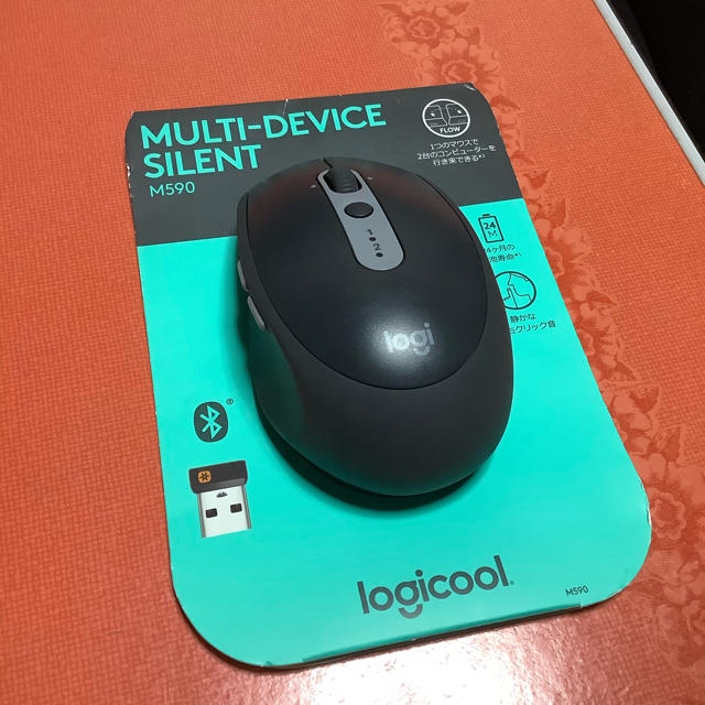 Logicool M590 ワイヤレスマウス ブラック | フリマアプリ ラクマ