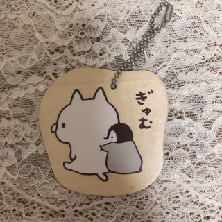 ねこぺん日和 ウッドキーホルダー(キャラクターグッズ)