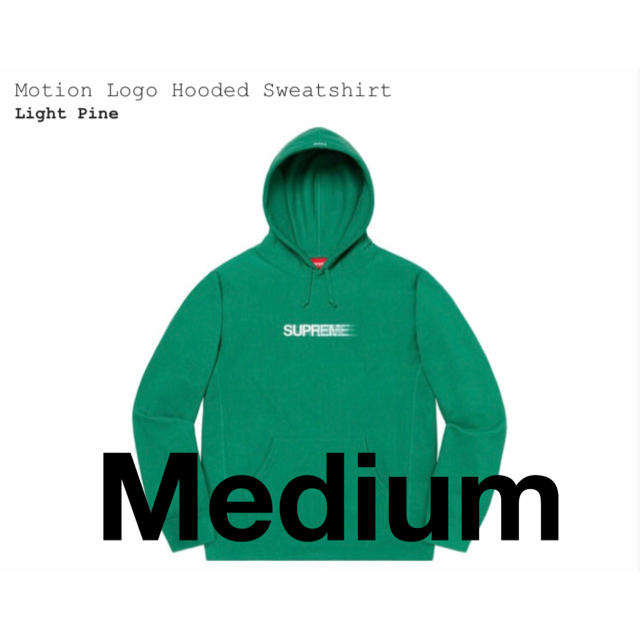 【M】Supreme Motion Logo Hooded Sweatshirt