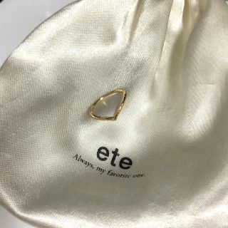 エテ(ete)のete ピンキーリング　1号リング(リング(指輪))