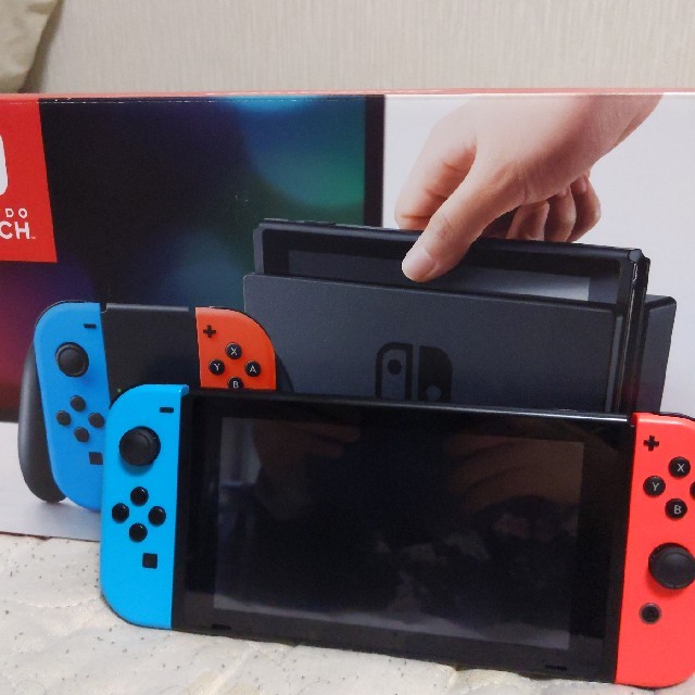 Nintendo Switch Joy-Con (L) ネオンブルー/ (R)