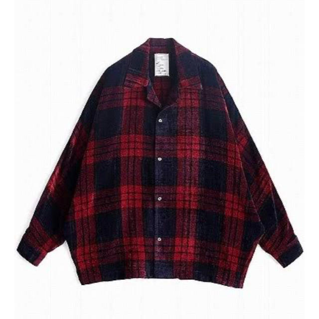 SHAREEF シャリーフ　MOLE CHECK BIG SHIRTS