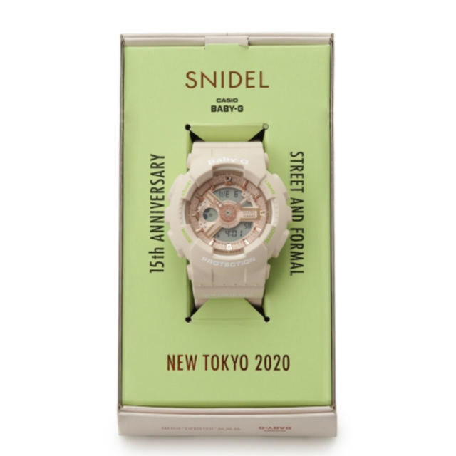 SNIDEL(スナイデル)の完売品　snidel BabyG レディースのファッション小物(腕時計)の商品写真