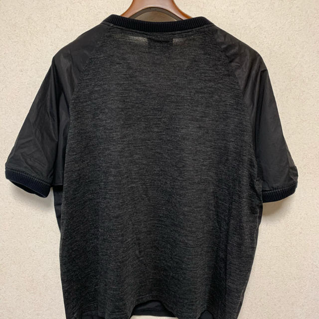 BEAMS(ビームス)のbeams カフェアンドミルク　ナイロンT ブラック　L メンズのトップス(Tシャツ/カットソー(半袖/袖なし))の商品写真