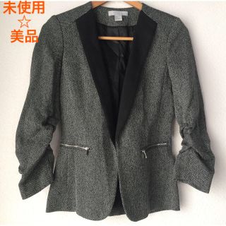 エイチアンドエム(H&M)の最終値下げ☆ 未使用☆美品☆タグ無し  ☆ツイードジャケット(テーラードジャケット)