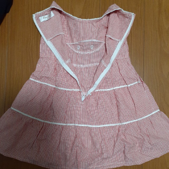 (美品)女児ワンピース(ポシェット付)●サイズ●110 キッズ/ベビー/マタニティのキッズ服女の子用(90cm~)(ワンピース)の商品写真