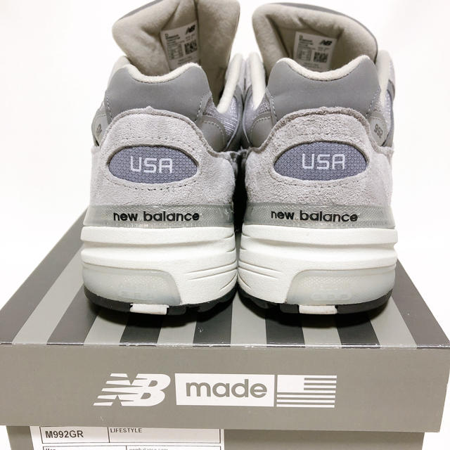 New Balance(ニューバランス)のnew balance M992GR 29.0cm ニューバランス メンズの靴/シューズ(スニーカー)の商品写真