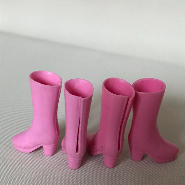 【リカちゃん】ピンク ロングブーツ 2個セット 人形 ドール 1/6 フレンド 【リカちゃん】ピンク ロングブーツ 2個セット 人形 ドール 1/6 フレンド
