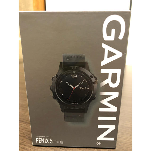 【美品】GARMIN FENIX5 日本版 SAPPHIRE EDITION