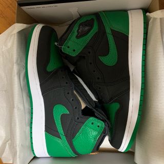 ナイキ(NIKE)の【定価以下】AIR JORDAN HIGH OG PINE GREEN(スニーカー)