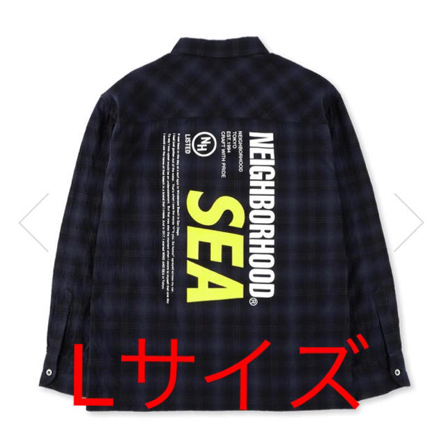 NEIGHBORHOOD(ネイバーフッド)のNHWDS C-SHIRT . LS BLACK メンズのトップス(シャツ)の商品写真