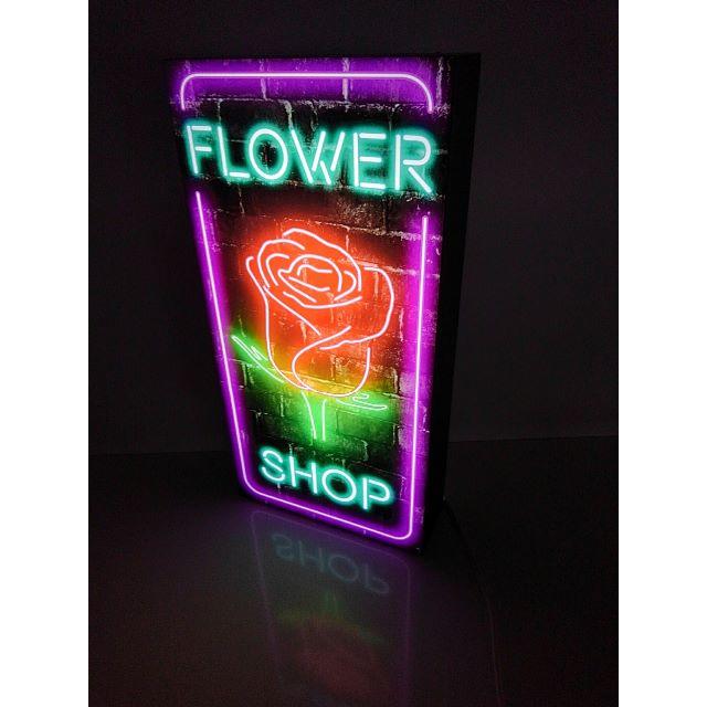 フラワーショップ☆Flower SHOP①☆LED電光看板 正式的 36.0%割引 www