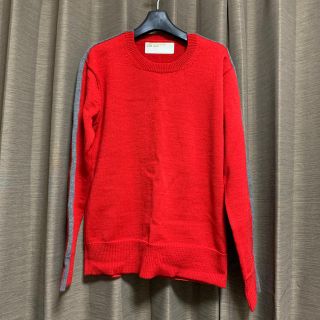 コムデギャルソン(COMME des GARCONS)のcomme des garcons homme homme セーター 赤(ニット/セーター)