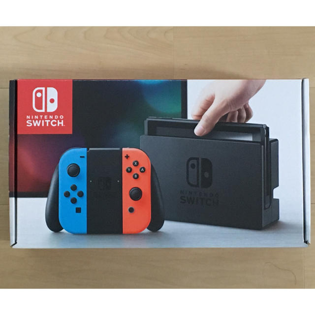 Nintendo Switch ネオンブルー/ ネオンレッド　美品