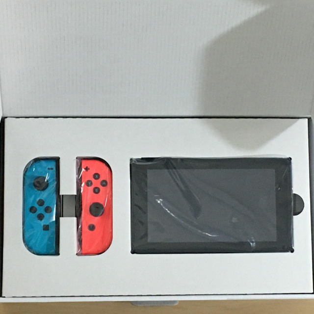 Nintendo Switch ネオンブルー/ ネオンレッド　美品