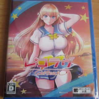 プレイステーションヴィータ(PlayStation Vita)のPS Vita レコラヴ Gold Beach ゴールドビーチ(携帯用ゲームソフト)