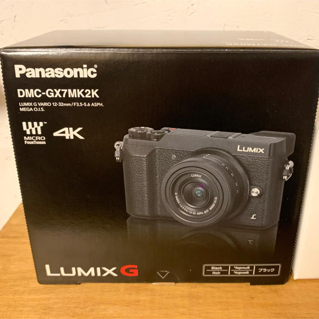 スマホ/家電/カメラパナソニック LUMIX DMC-GX7MK2K 美品