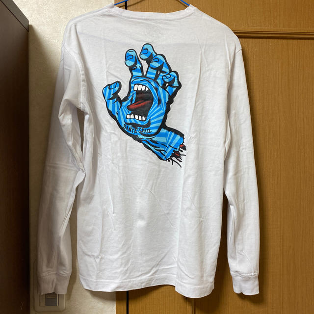 THRASHER(スラッシャー)のSANTA CRUZ アームロゴ　ロングTシャツ メンズのトップス(Tシャツ/カットソー(七分/長袖))の商品写真