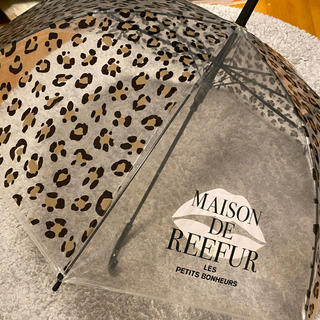 メゾンドリーファー(Maison de Reefur)のmaison de reefur レオパード　傘(傘)