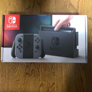 ニンテンドースイッチ(Nintendo Switch)のニンテンドースイッチ　グレー(家庭用ゲーム機本体)