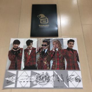 ビッグバン(BIGBANG)の【新品・未使用】【非売品】BIGBANGクリアファイル＆クリスマス10周年カード(ミュージシャン)