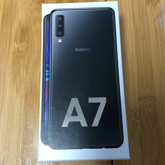 スマートフォン/携帯電話ギャラクシーGalaxy A7 ブラック 64 GB 回線対応 simフリー