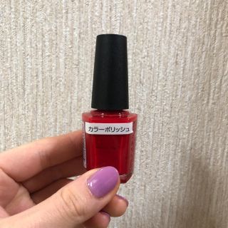 オーピーアイ(OPI)のシャレドワ　検定使用可　赤ポリッシュ　残量6〜7割程度　①(マニキュア)